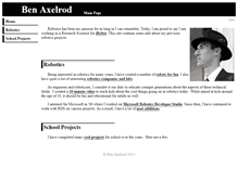 Tablet Screenshot of benaxelrod.com